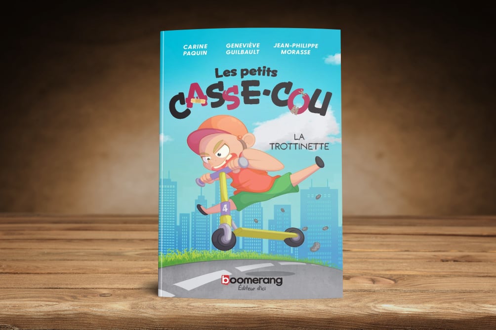 Les petits casse-cou - T.4 La trottinette
